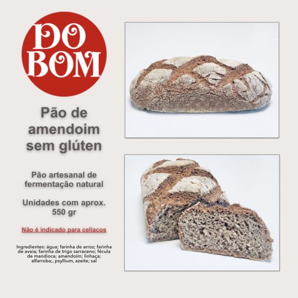 Pão de amendoim sem glúten (2)