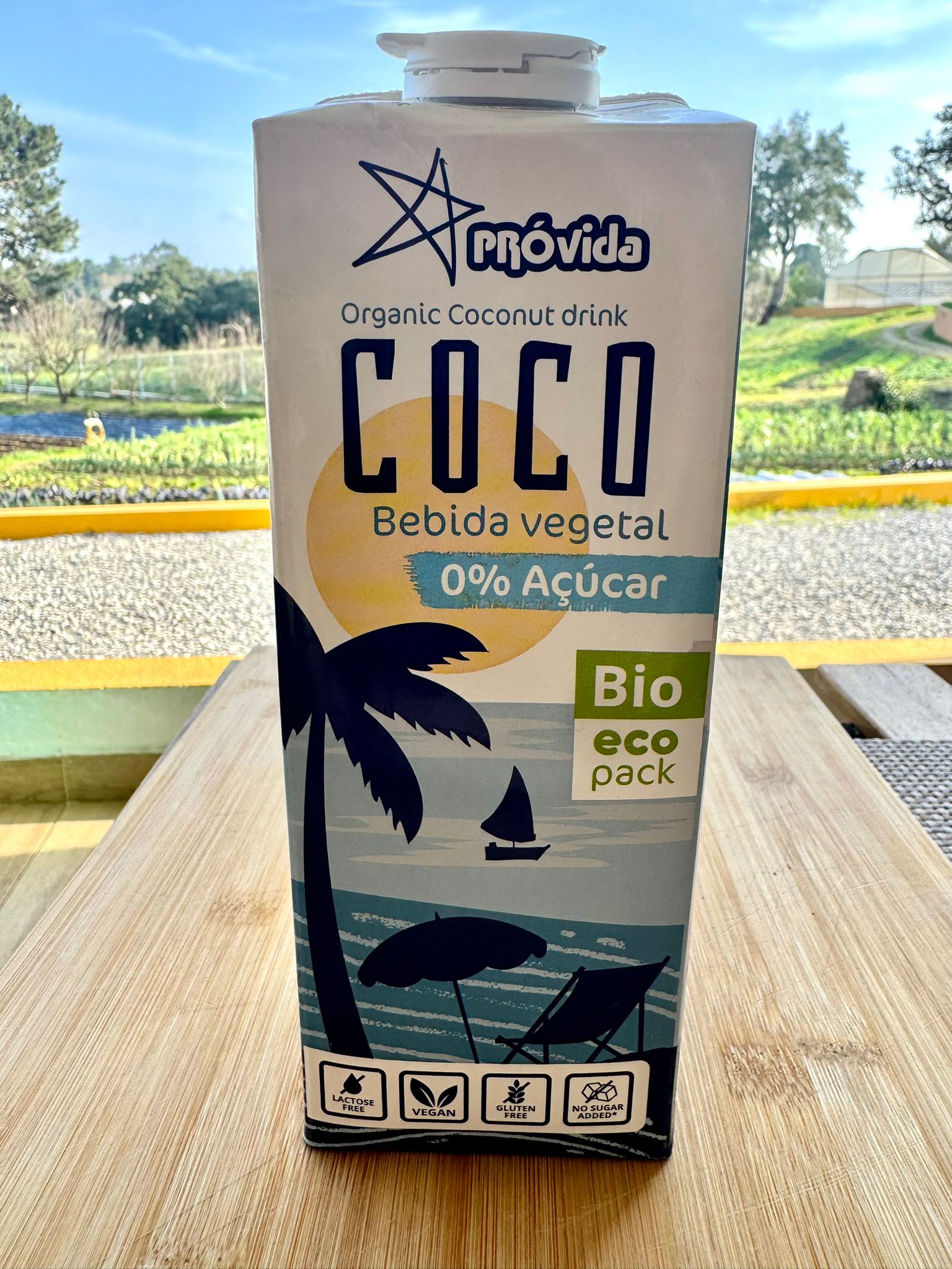 Bebida de coco sem Açúcar 1L