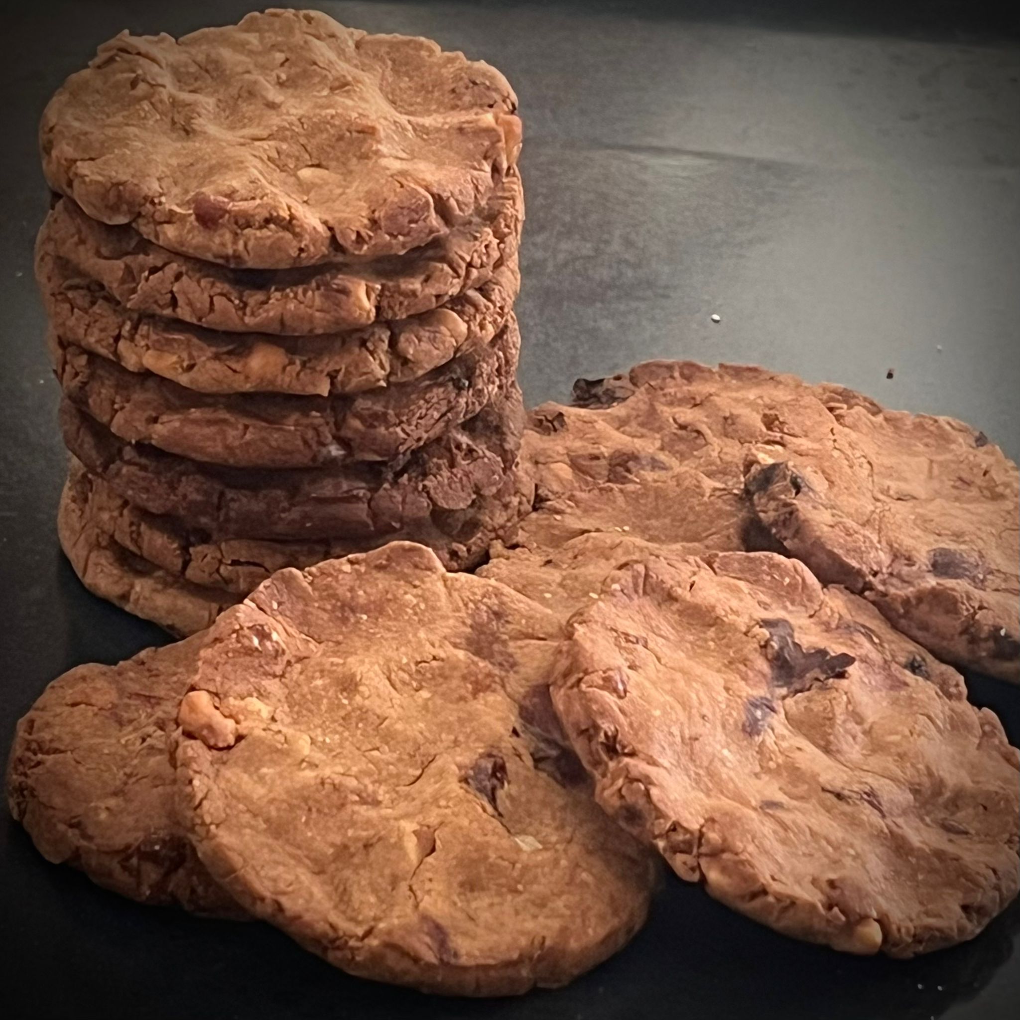 Biscoitos Veganos sem glúten Tâmaras e Noz (Vegan) 250g