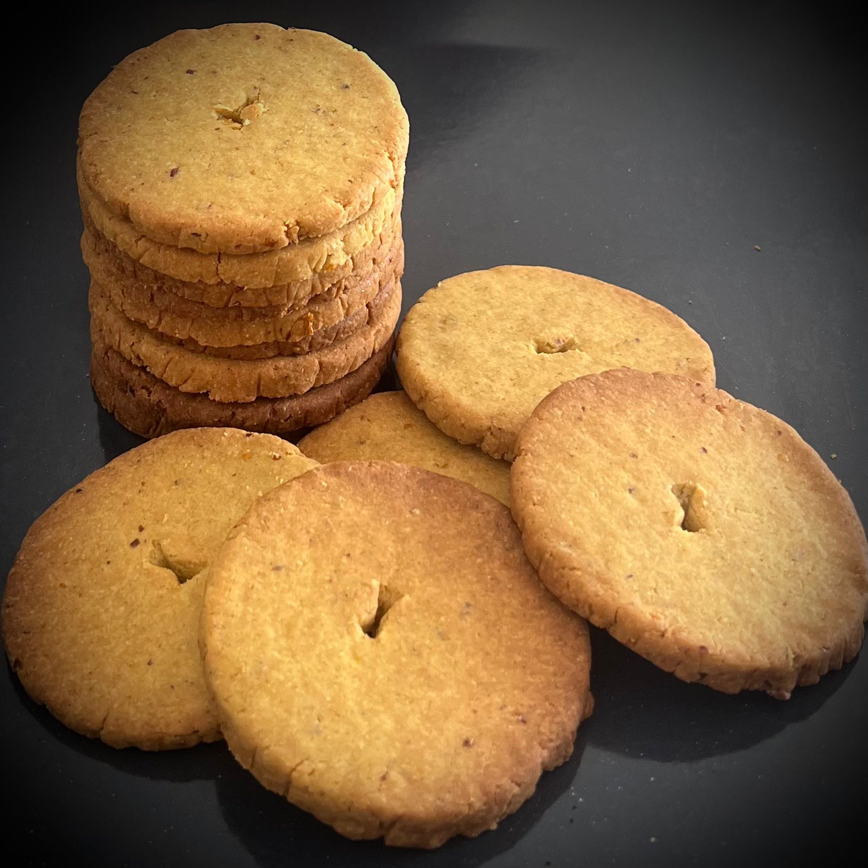 Biscoitos Veganos sem glúten Limão e Gengibre (Vegan) 250g